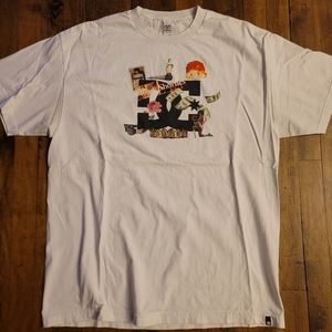 DC x 40s and shorties collab shirt